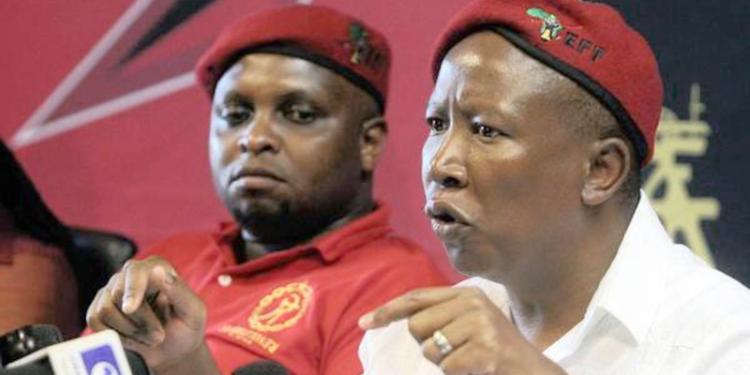 EFF on Rand manipulation: Revoke guilty banks licences, prosecute directors and seize their assets